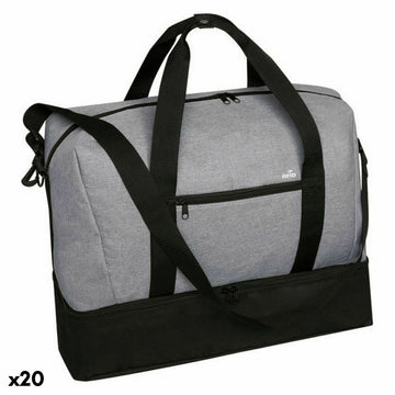 Borsa 146426 Grigio Poliestere 600D Protezione elettronica antieffrazione RFID (20 Unità)