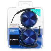 Kopfhörer mit Mikrofon Sony MDR-ZX310AP 98 dB Blau Dunkelblau