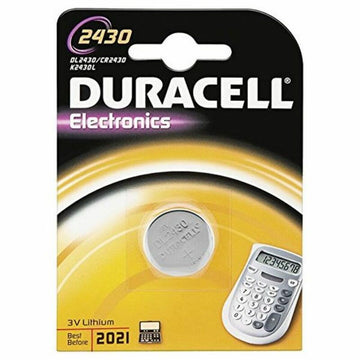 Batteria a Bottone a Litio DURACELL DL2430 CR2430