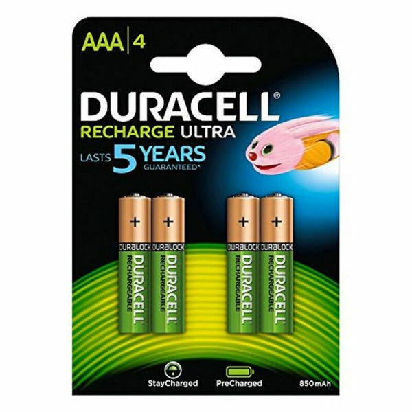 Batterie Ricaricabili DURACELL HR03 AAA 900 mAh