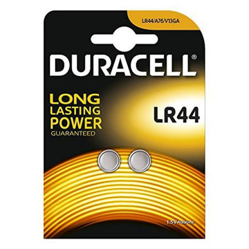 Alkaline-Knopfzelle DURACELL LR44 LR44 1.5V (2 pcs)