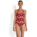 Costume da Bagno Donna Speedo Allover Powerback