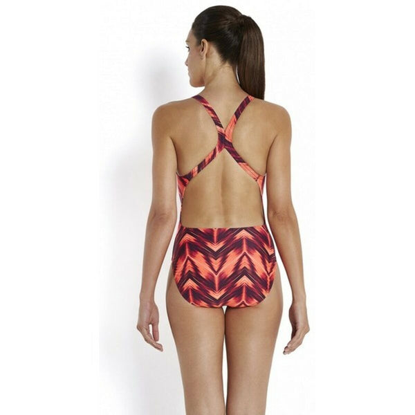 Costume da Bagno Donna Speedo Allover Powerback