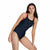 Costume da Bagno Donna Speedo Hyperboom Racerback Nero Blu scuro