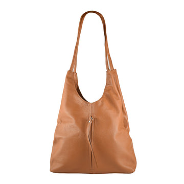 Borsa Donna Isabella Rhea SS22-IR-1523-COGNAC Marrone (45 x 30 x 7 cm)