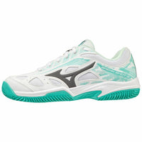 Scarpe da Tennis da Donna Mizuno Break Shot 3 CC Bianco