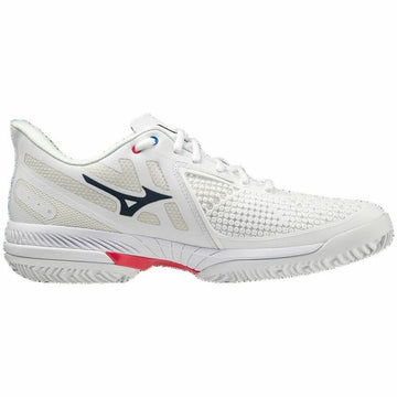 Tennisschuhe für Männer Mizuno Wave Exceed Tour 5 CC Weiß