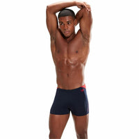 Herren Badehose Speedo Hyper Boom Splice Aquashort Boxer Schwarz