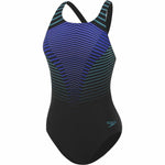 Costume da Bagno Donna Speedo Digital Placement Medalist Nuoto Nero