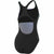 Costume da Bagno Donna Speedo Digital Placement Medalist Nuoto Nero