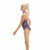 Costume da Bagno Bambina Speedo Allover Medalist Nuoto Nero