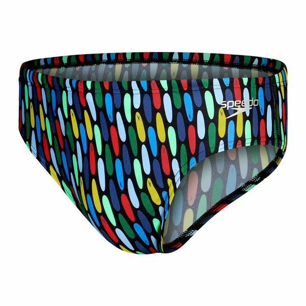 Slip da Uomo Speedo Allover Nuoto Multicolore