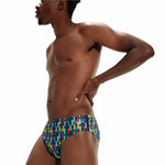 Slip da Uomo Speedo Allover Nuoto Multicolore