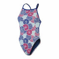 Costume da Bagno Donna Speedo Allover Vback Azzurro