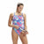 Costume da Bagno Donna Speedo Allover Vback Azzurro