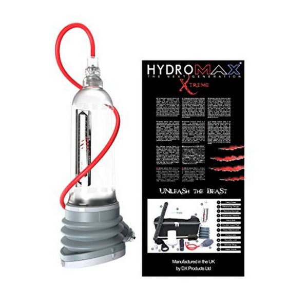 Hydromax X50 Penispumpe kristallklar Bathmate HM50XCC