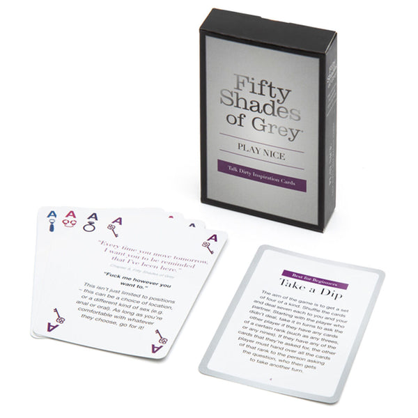 Gioco di Carte International Sex! Fifty Shades of Grey Play Nice Talk Dirty 