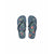 Flip Flops für Männer Jack & Jones FWLOGO PALM PRINT 12230642 Marineblau