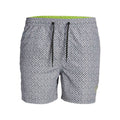 Costume da Bagno Uomo Jack & Jones BRANDED MINI 12228835 Bianco