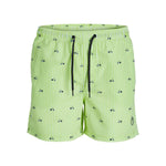 Costume da Bagno Uomo PSTFIJI JJSWIM MINI STRIPE LY  Jack & Jones 12227350 Verde