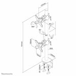 TV Halterung Neomounts FPMA-D700DV 10-27" 27" 10" 6 Kg