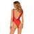 Costume da Bagno Donna Obsessive Cubalove Rosso