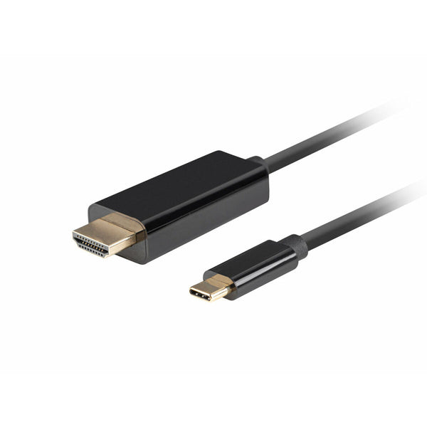 Cavo USB C con HDMI Lanberg CA-CMHD-10CU-0005-BK