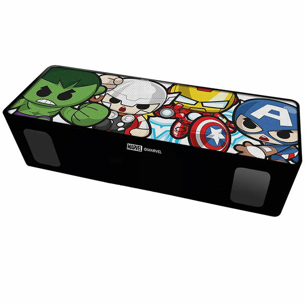 Tragbare Bluetooth-Lautsprecher Marvel Altavoz Bt stereo 2.1 portátil inalambrico 10W Avengers 005 Marvel Multicolor