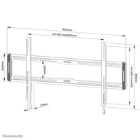 TV Halterung Neomounts WL30-550BL18 43" 70 Kg