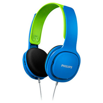 Cuffie Philips (3.5 mm) Azzurro Per i bambini Con cavo