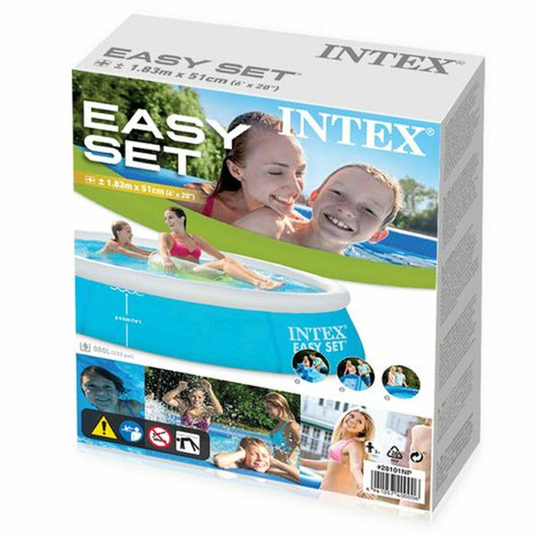 Piscina Gonfiabile EASY SET Intex 28101NP 886 L 880 L 183 x 51 x 183 cm