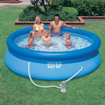 Piscina Gonfiabile EASY SET Intex 28132NP 2006 l/h 366 x 76 x 366 cm