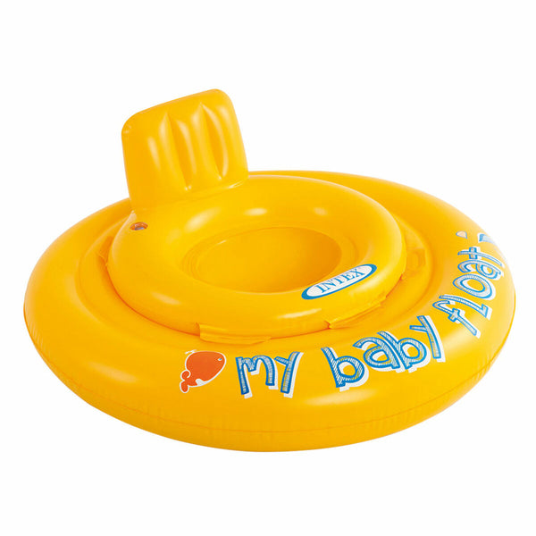 Galleggiante per bambini Intex 56585EU + 6 Mesi Giallo