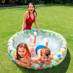 Piscina per bambini   Intex         248 L 132 x 28 x 132 cm  