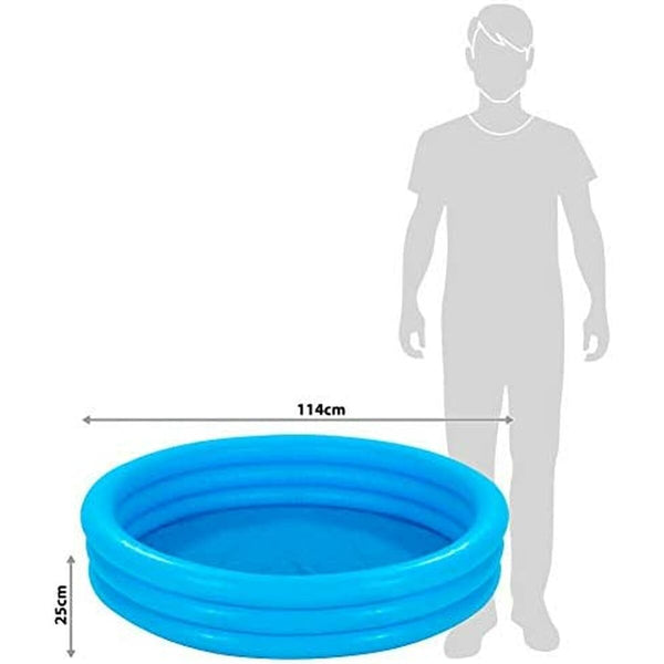 Aufblasbares Planschbecken für Kinder Intex 156 L 114 x 25 cm