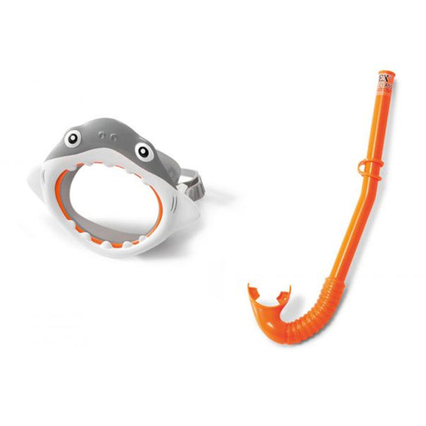 Occhialini da Snorkeling e Boccaglio per Bambini Intex Squalo