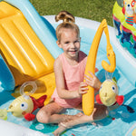 Piscina Gonfiabile per Bambini Intex Marinaio Parco giochi 218 x 99 x 188 cm