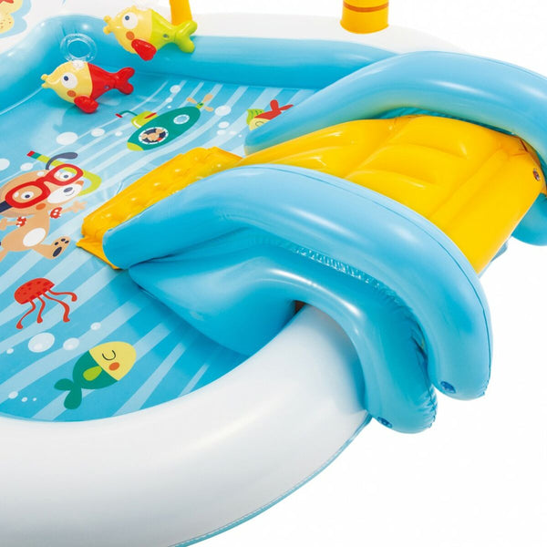 Piscina Gonfiabile per Bambini Intex Marinaio Parco giochi 218 x 99 x 188 cm