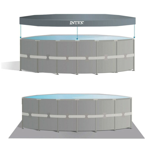 Piscina Smontabile Intex 488 x 122 x 488 cm