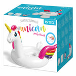 Isola Gonfiabile Intex Party Unicorno 302 x 429 x 152 cm