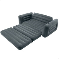 Divano-letto Gonfiabile Intex Pull-Out 203 x 66 x 224 cm Grigio