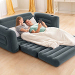 Divano-letto Gonfiabile Intex Pull-Out 203 x 66 x 224 cm Grigio