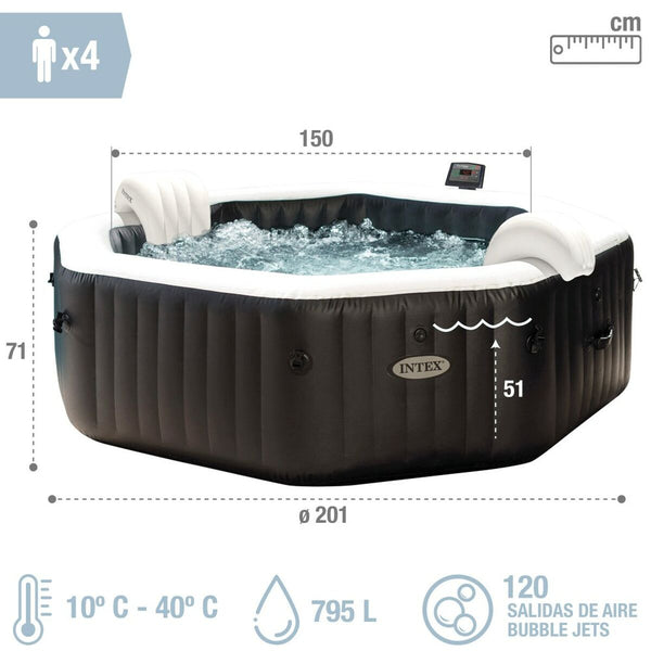 Spa Gonfiabile Intex 201 x 71 x 201 cm 795 L