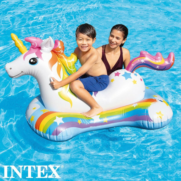 Figura Gonfiabile per Piscina Intex Ride On         Unicorno 163 x 82 x 86 cm  