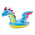 Figura Gonfiabile per Piscina Intex Dragon Azzurro