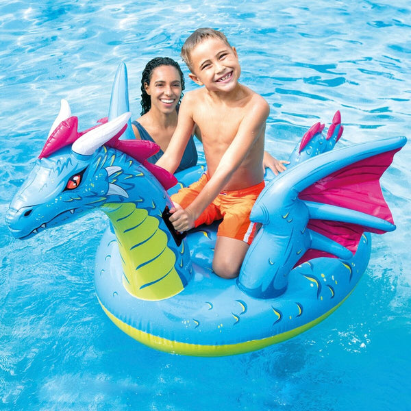 Figura Gonfiabile per Piscina Intex Ride On         Drago 201 x 95,5 x 191 cm  