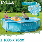 Schwimmbad Abnehmbar Intex 305 x 76 x 305 cm