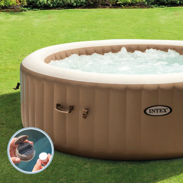 Spa Gonfiabile Intex 236 x 71 x 236 cm Marrone 1339 L