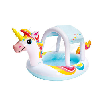 Piscina Gonfiabile per Bambini Intex Unicorno 130 L 254 x 109 x 132 cm