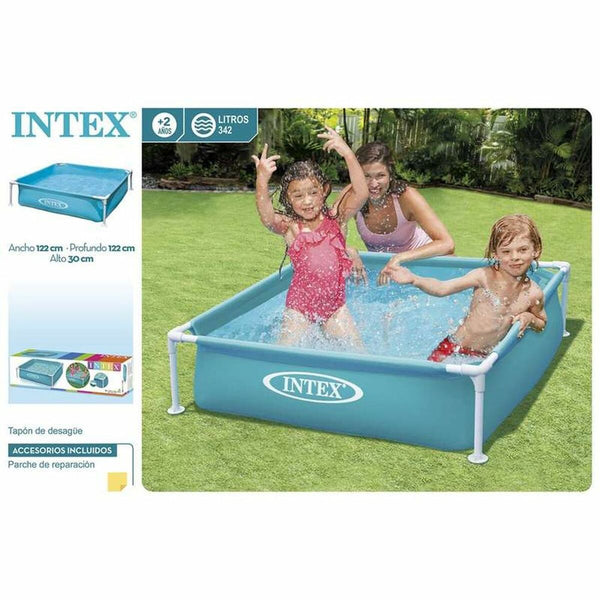 Piscina Smontabile Intex 342 L (122 x 122 x 30 cm)